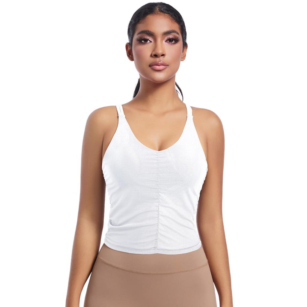 High Intensity Nude Exercise, Beautiful Back, Yoga, Quick Drying Exercise, Sleeveless Top, Dance Training, Running, Fitness Vest For Women