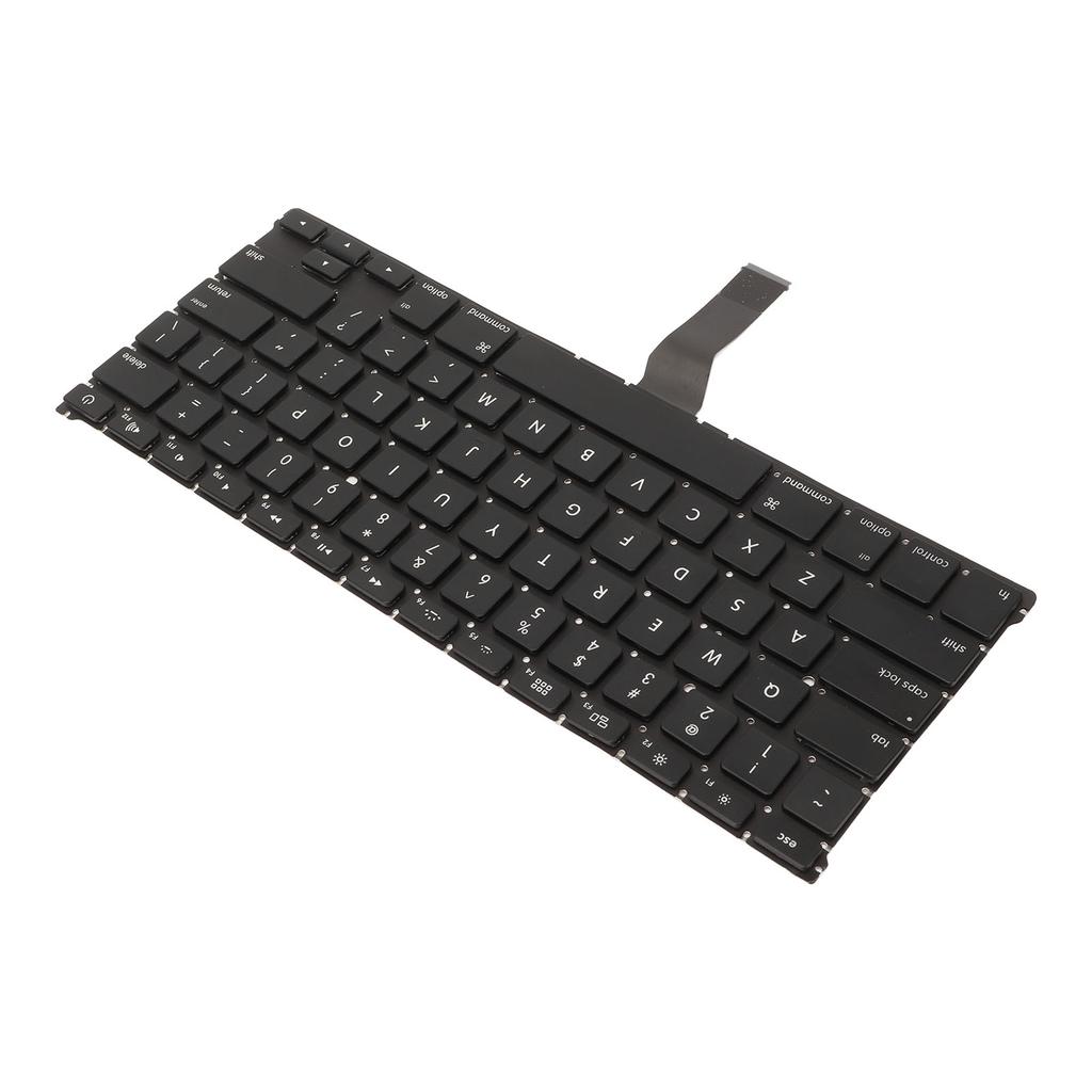 Laptop Replacement Keyboard 5 Million Keystroke US Layout Keyboard for OS Laptop Air A1369 A1466