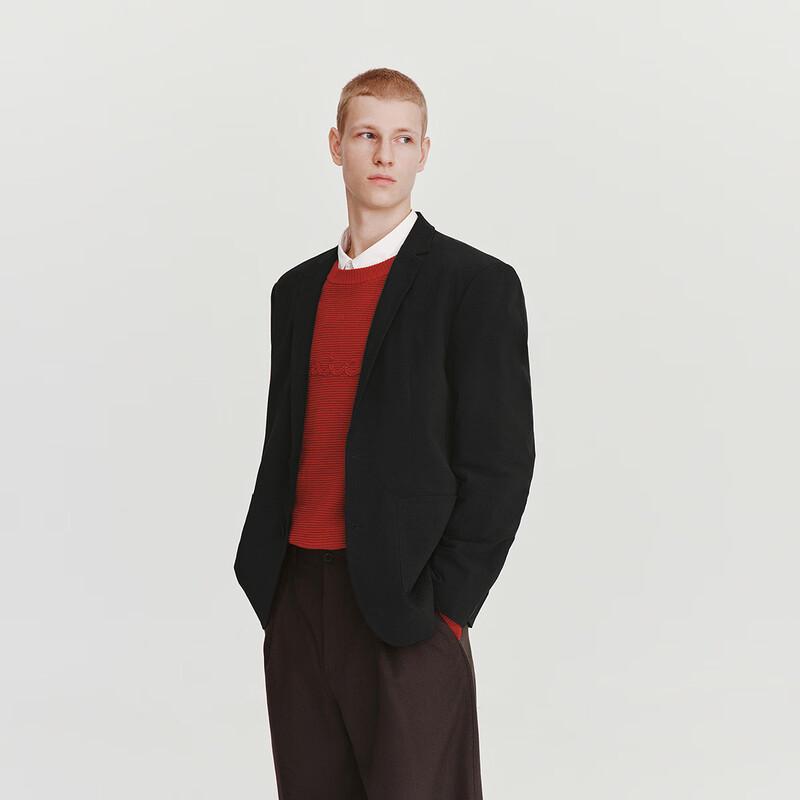 Semir Men's Casual Stretch Notch Lapel Blazer