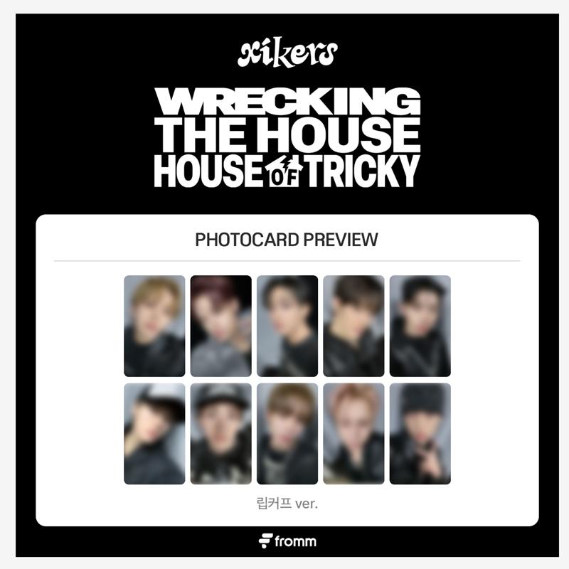 [Pre-order] xikers - 6TH MINI ALBUM [HOUSE OF TRICKY : WRECKING THE HOUSE] KEYRING ver.(Online Benefit)