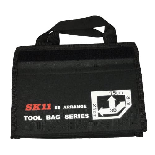 SK11 3D Small Bag, Black, Velcro Closure, Tool Bag, SSB-1521