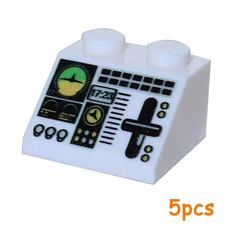 Non-Toxic Moc Printed Gauges Controls Center Radar Screen Keypad Letters Numbers Food Wood Grain Gold Silver Bricks Dollar Building Blocks