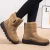 Snow Boots Woman Plush Women Booties Waterproof Ladies Shoes Flat Ankle Boots Fur Botas Mujer Women's Winter Shoes Boots