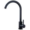 VEMUSE JDF-CW-398 Black 304 Stainless Steel Kitchen Faucet