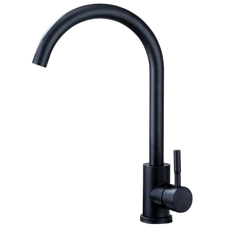 VEMUSE JDF-CW-385 304 Brushed Stainless Steel Kitchen Faucet