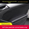 Volkswagen Golf 6 Door Panel Leather Wrap - Armrest Cover for Interior Renovation.