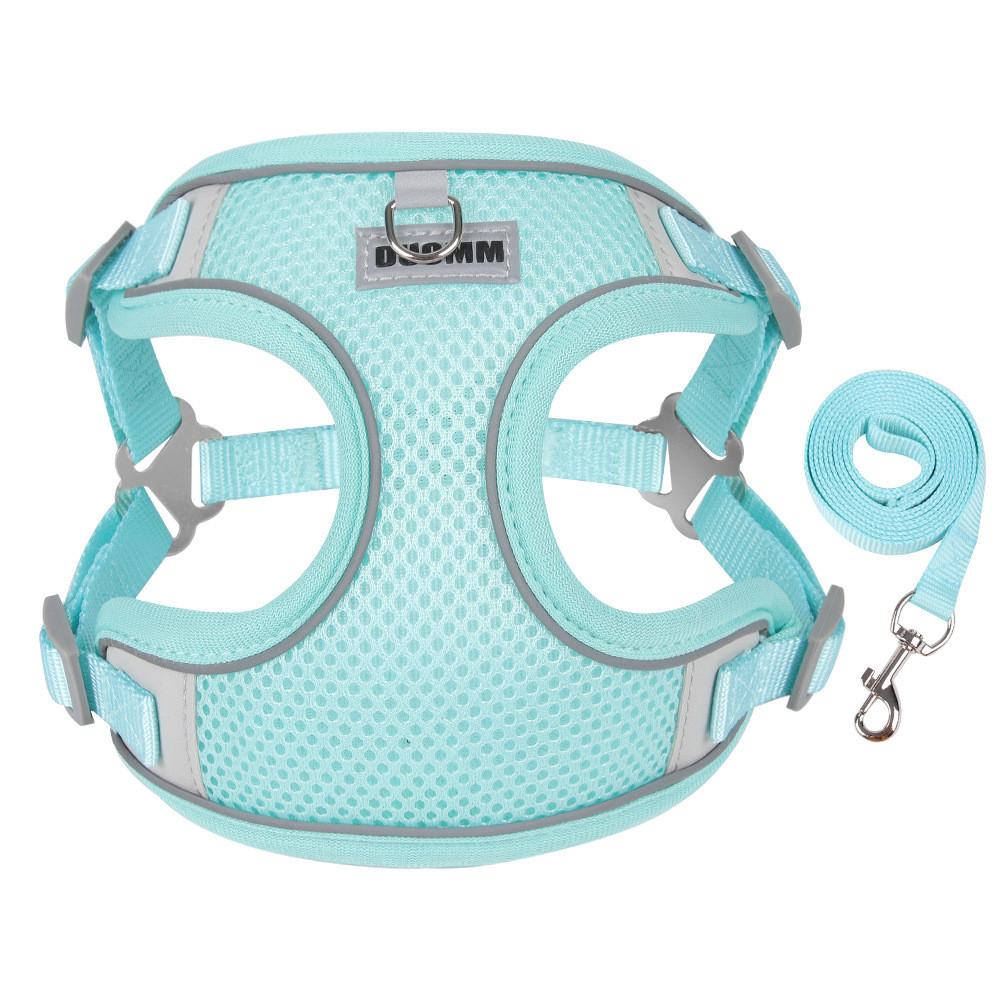 Pet Mesh Chest Harness With Quickdry Material For Small Medium Large Dogs