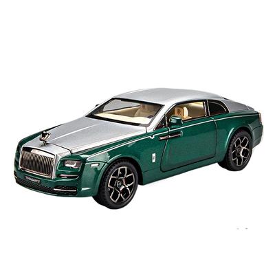 1/22 Rolls Royce Wraith Mansory Alloy Car Diecasts & Toy Vehicles Car Model Sound and Light Pull Back Car Toys for Kids Gifts