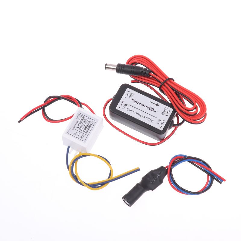 12V 24V Power Relay Capacitor Filter for Car Camera Rectifier Suppress Power Fluctuation Reliable Image Output