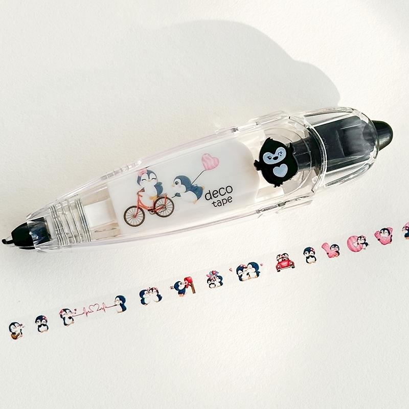 

1 шт рулонная декоративная лента 6 мм * 4 м кружевной цветок мультяшный узор коррекция маскировочные наклейки