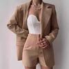 Nightclub Suit Set Women Fashion Nightclub Stage Performance Host Elegant Business Suit Suit Female