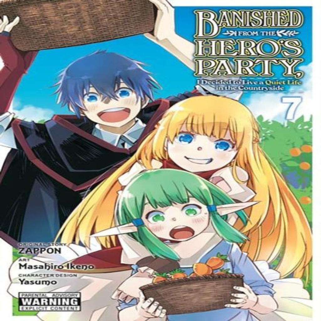 Banished from the Heros Party I Decided To Live a Quiet Life In the Countryside Vol. 7 Manga By... 9781975363017