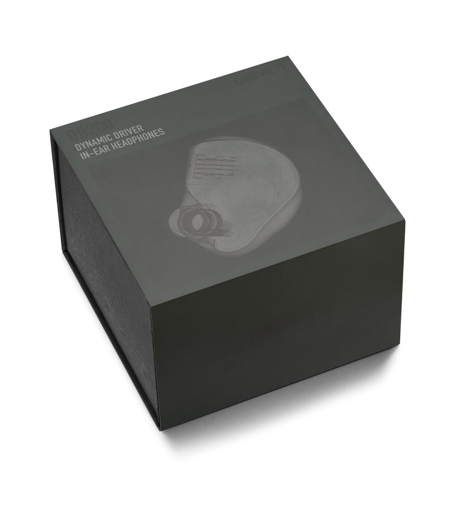 ORIVETI OD200 Aluminum Earphone Single Dynamic Driver HiFi High Two Types of Detachable Headphones - Body, B-Coated IEM, Fidelity, Nozzles, 2-Pin