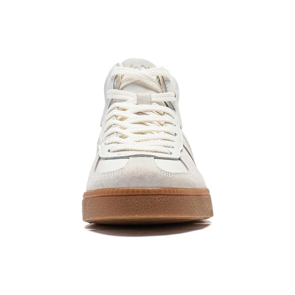 Li Ning Cloud Sichuan HI Slip Resistant, Abrasion Resistant, Breathable High top Casual Shoes Women's Mist White AGCT302-1
