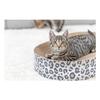 Lit griffoir - TRIXIE - LEO - Carton - 63 x 10 x 35 cm - Crème imprimé léopard
