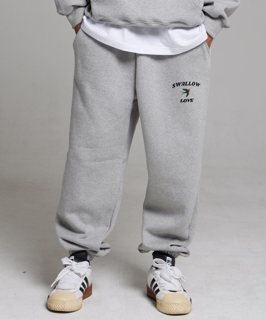 CREAM SODA LAB Swallow Love Training Jogger Pants Gray