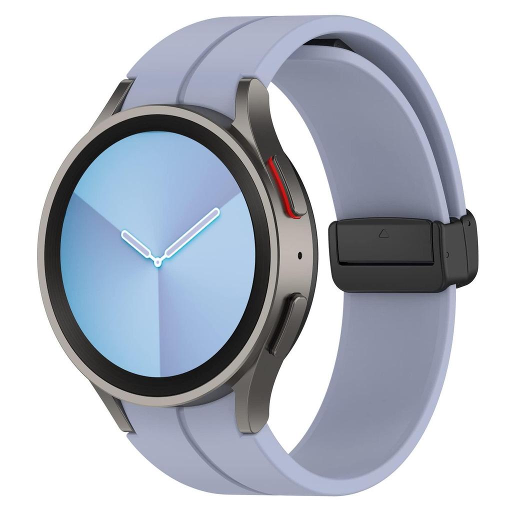Silicone Strap for Samsung Galaxy Watch 5 Pro 45mm/7 6 5 4 44/40mm No Gaps Wristband for Galaxy Watch 6 Classic 47mm 43mm Strap