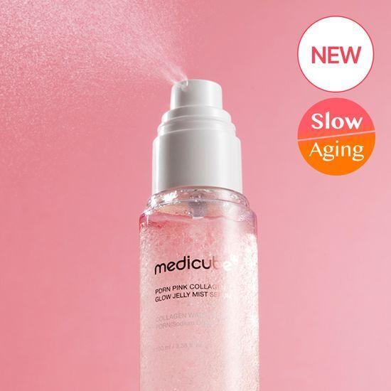 Medicube PDRN Collagen Jelly Mist 100ml Special (+ 5ml Ampoule + 10ml Moisture Cream)