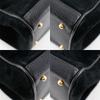 Gucci Bang Boot Tote Bag Old Gucci Black Suede Women Used