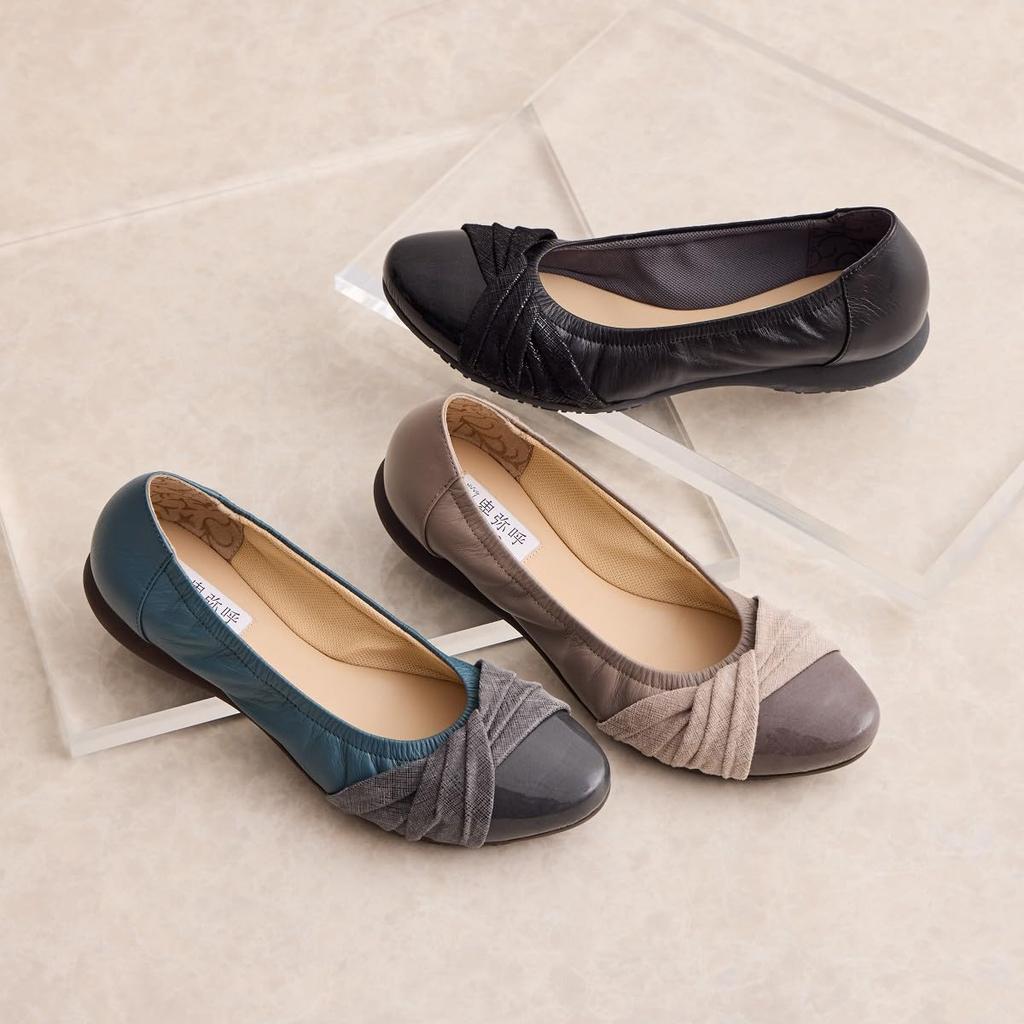 Himiko Cross Ribbon Sneaker Pumps / 643301 Blue Gray 255