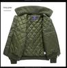 Herren Winter Fliegerjacke - Dicker Samt, Retro Revers, Taktischer Baseball Stil