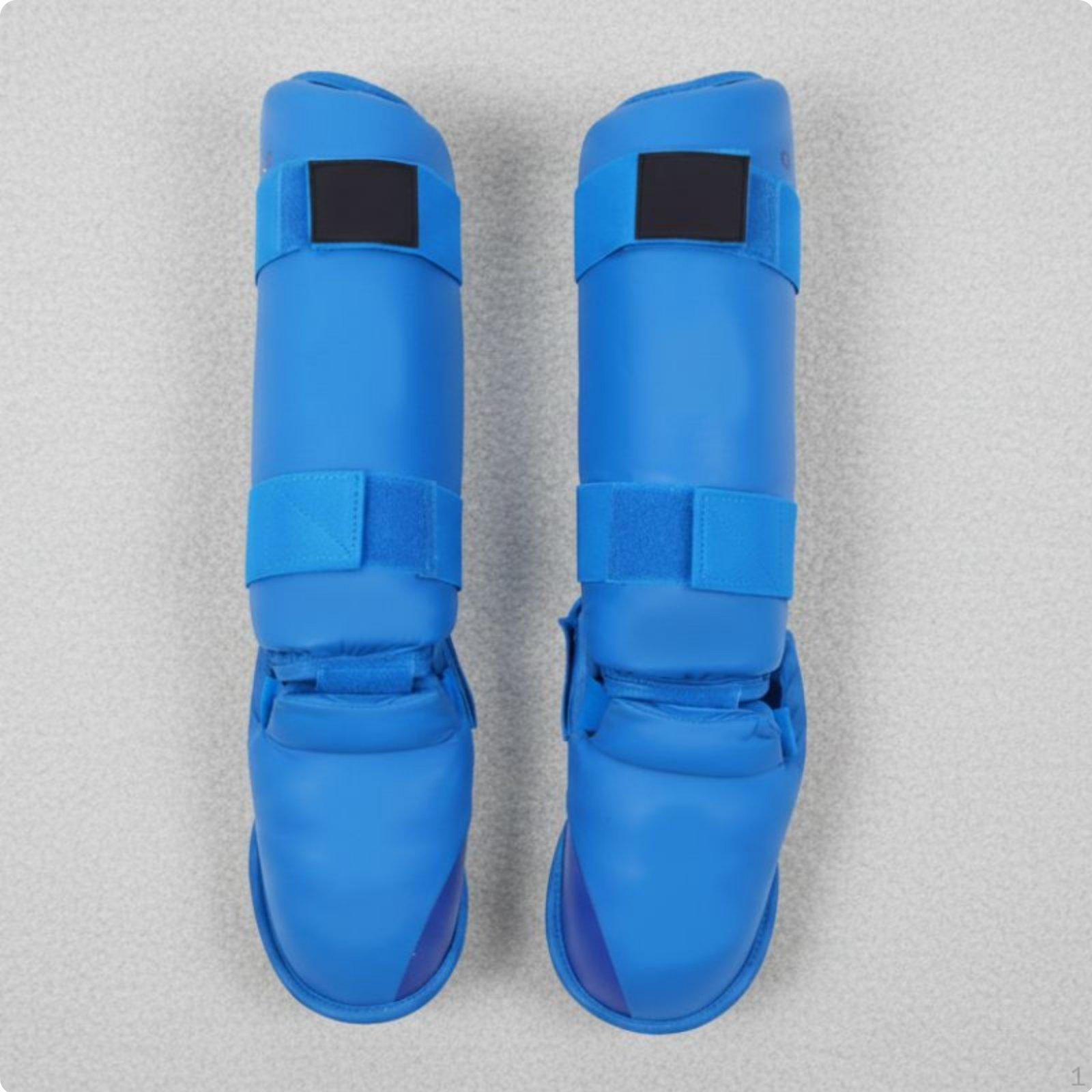 Padded Fighting Guards Set Full Protection Taekwondo Shielded Gear Karate Shin and Hand Xs