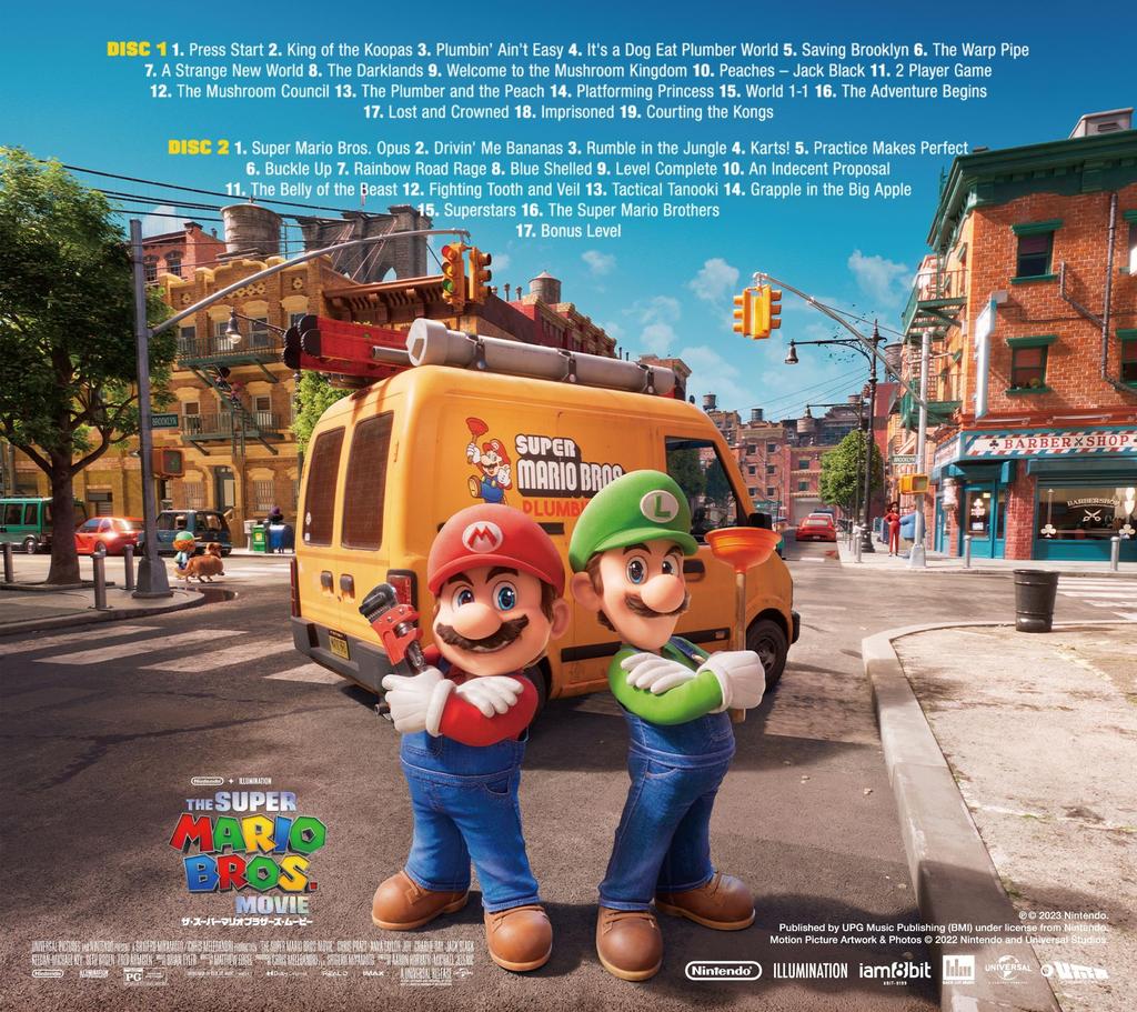 The Super Mario Movie Soundtrack Bros.