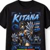 Kitana Mortal Kombat Retro Arcade Fighter Unisex TShirt