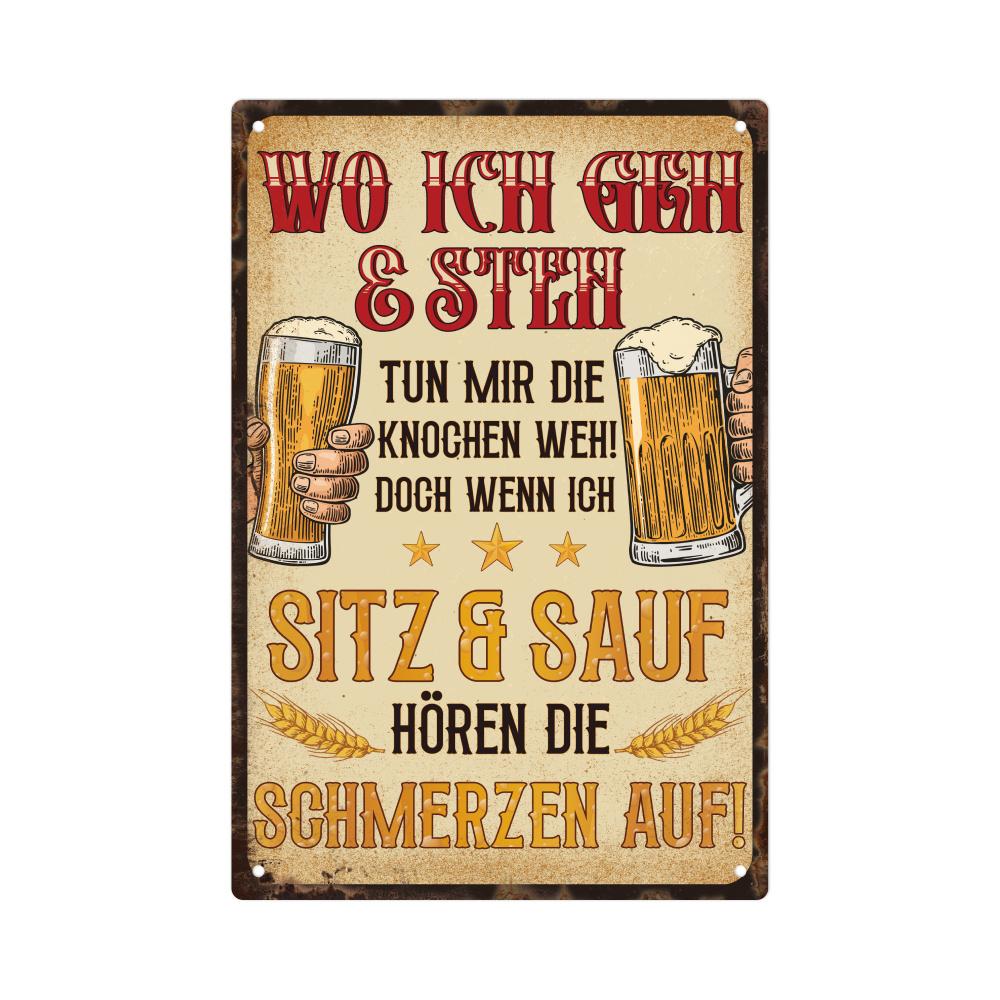 D pc Vintage Cheers Metal Tin Sign Multipurpose Decorative Wall Hanging Plaque for Home Pub Club Man Cave Wall Mountable