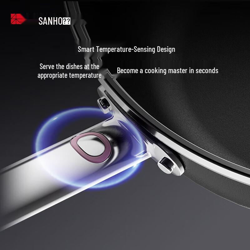 SANHO Yuejin Series 0-Coating Non-stick Wok