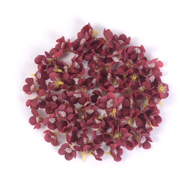 50/100 Stück Mini Gänseblümchen Künstliche Blumenköpfe Seide DIY Bilderrahmen Foto Requisiten Heimdeko Muttertag Hochzeit Dekoration