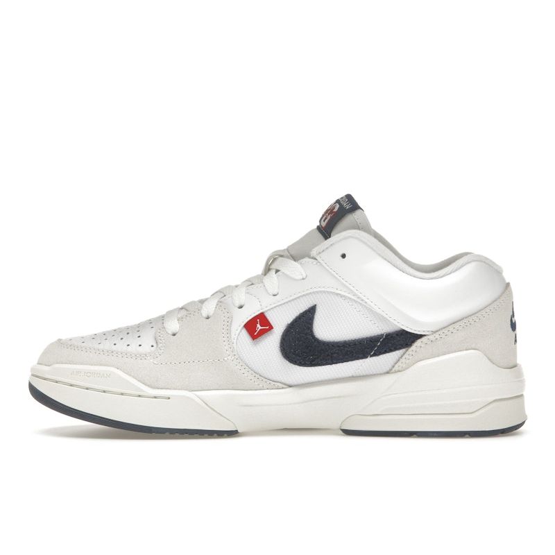 Air Jordan Stadium 90 White Midnight Navy Men Sneakers Varsity-Red Sail DX4397-146