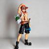 18Cm Portgas D Ace Anime One Piece Pvc Articulated Action Figure Model Toy Kit Desktop Decoration Ornament Boy Exquisite Gifts