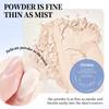 Ocheal Polvo Fijador Mate para Rostro Control de Grasa Ligero Base Radiante Polvo Compacto Maquillaje Facial Cobertura Total Cosmético