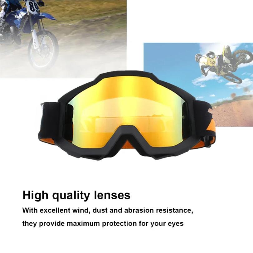 Schutzbrille Outdoor Motorrad Winddicht Sanddicht Brillen Motorrad Zubehör Ski Brille Racing Off Road Brille