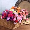 21 Heads Artificial Rose Bouquet Fake Rose Flowe Ornaments Outdoor Garden Wedding Bridal Wreath Accessories Party Decoration
