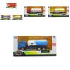 Alloy 164 Man Engineering Truck Container Trailer Toy