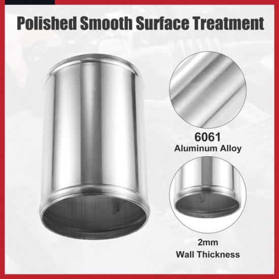 Car OD 4" Length 6" Aluminum Alloy Intercooler Pipe Air Intake Tube Straight New