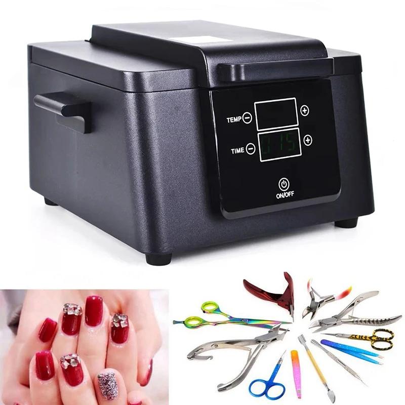 2.6L High Temperature Disinfection Cabinet Manicure Pedicure SPA Salon Metal Tool Sterilizer For Beauty Hair Nail Metal Tools