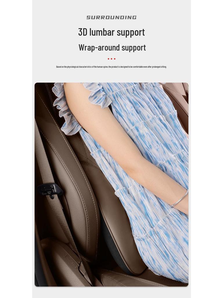 Crown Land Cruiser Headrest & Lumbar Support Cushions for 12th-14th Gen