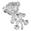 Rhinestone Brooch Cute   Shape Fashionable Exquisite Brooch Pin for Women Clothes Decoration Gift