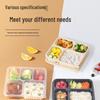 Microwavable Disposable 5-Compartment Meal Boxes