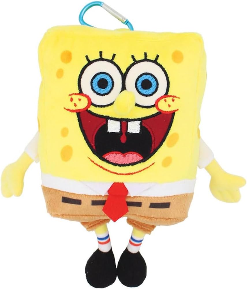 

Tees Factory SpongeBob плюшевый талисман на молнии с карабином SpongeBob SB-5546291SB