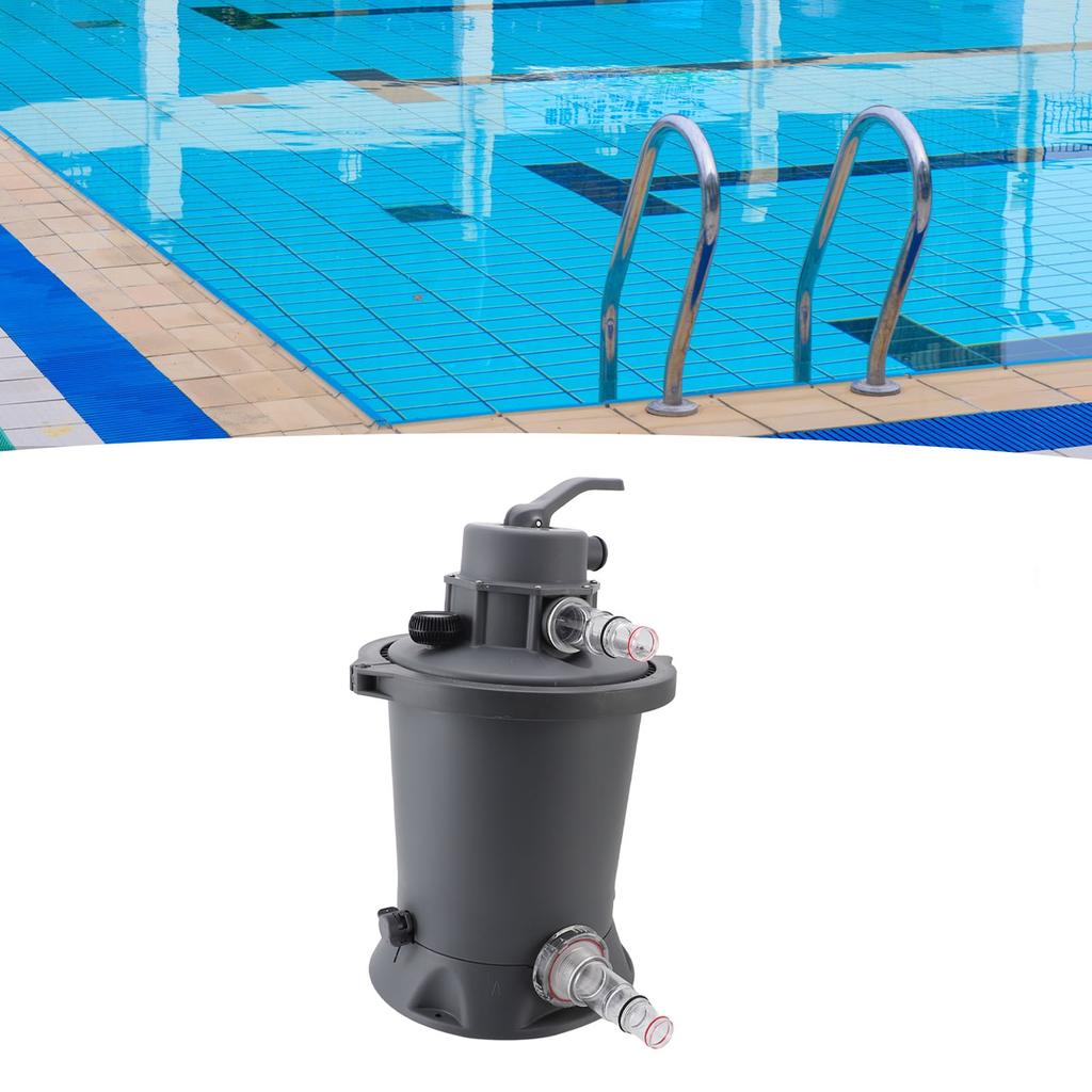 800 galonové pískové filtrační čerpadlo 60W bazénové filtrační čerpadlo EU zástrčka AC 220‑240V pro 1100L až 18100L S