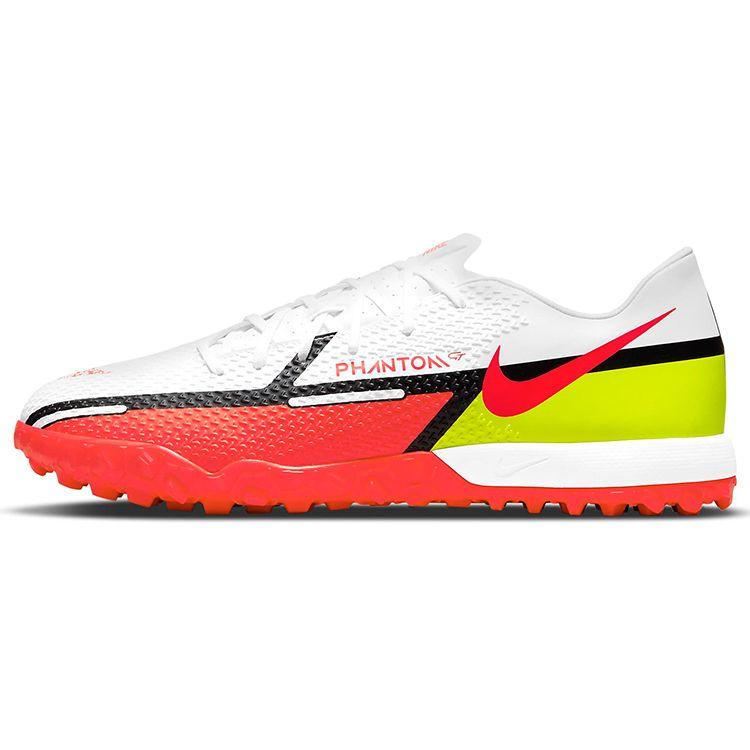 Nike Phantom GT2 Academy TF White Yellow Orange Men s Soccer Shoes DC0803-167 EU 40