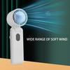 Portable Fan Mini Handheld Fan USB Rechargeable Turbo Fan Foldable Hand held Fan Small Ice Cooling Fan with 3600mAh Power Bank