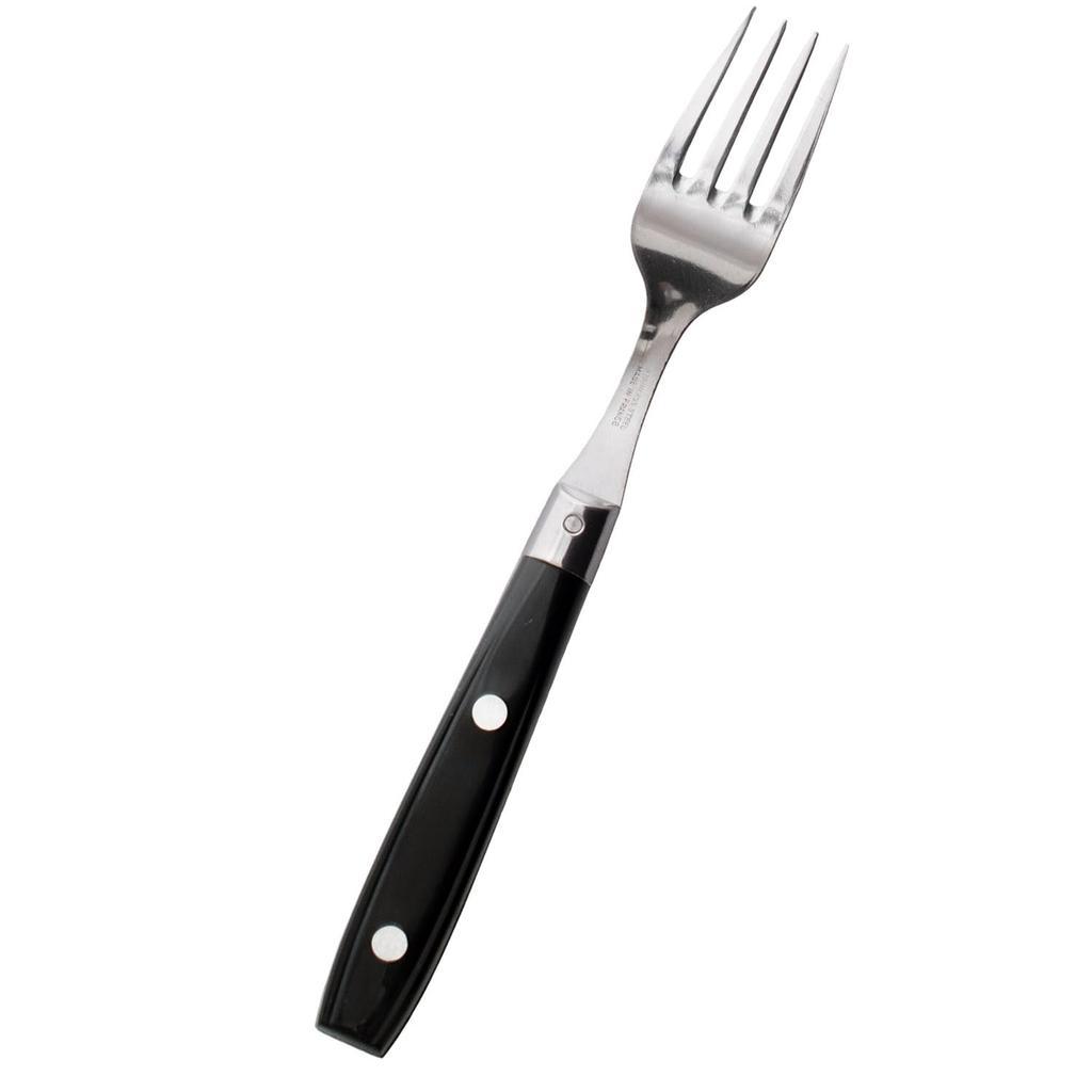 Tramparan Bistro Cutlery Table Made in NERON Black Stylish Perfect for Salads and Pasta Fork, France, (Noir) [Officially Imported]