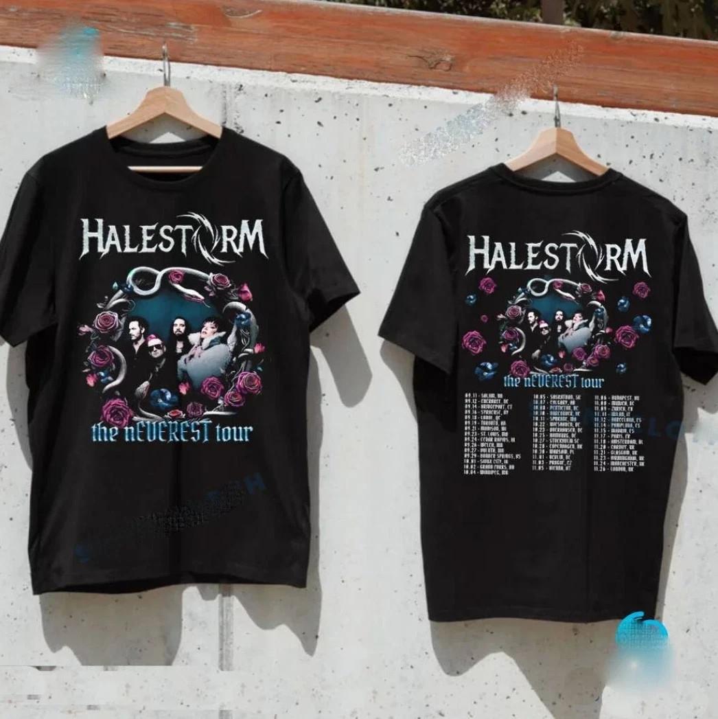 Halestorm The Neverest Tour 2025 Dates Unisex Tshirt All Size S5XL Fan Gift S