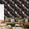 Graphite and Black Marble Wallpaper for Living Room and Bedroom 50x1000