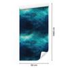 Watercolor Galaxy Wallpaper In Turquoise, Navy Blue, Sea Blue and Blue 50x1000